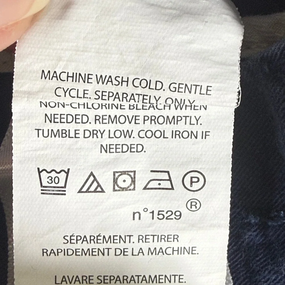Polo Ralph Lauren Mens 34x30 Navy Blue Authentic Dungarees Straight Leg Pants